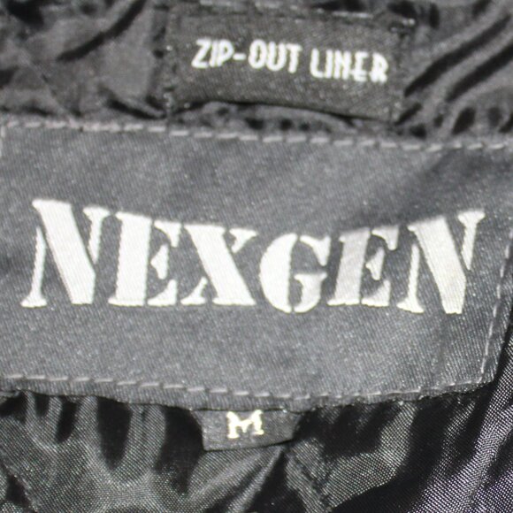 Nexgen Womens MotorCycle Jacket Black Orange Size M 100% Waterproof - Picture 10 of 15